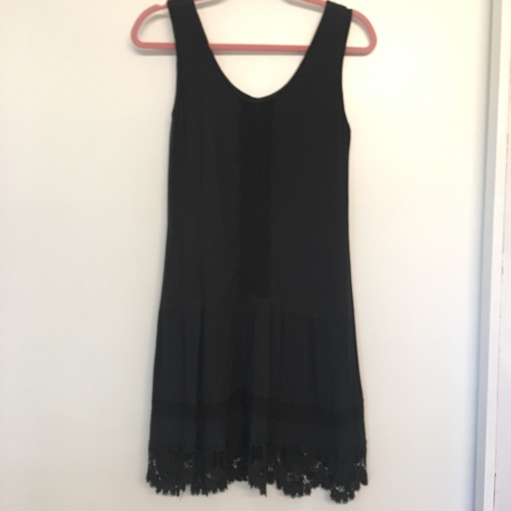Charcoal grey sundress